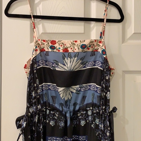 Sandro silk print midi dress - Picture 3 of 8